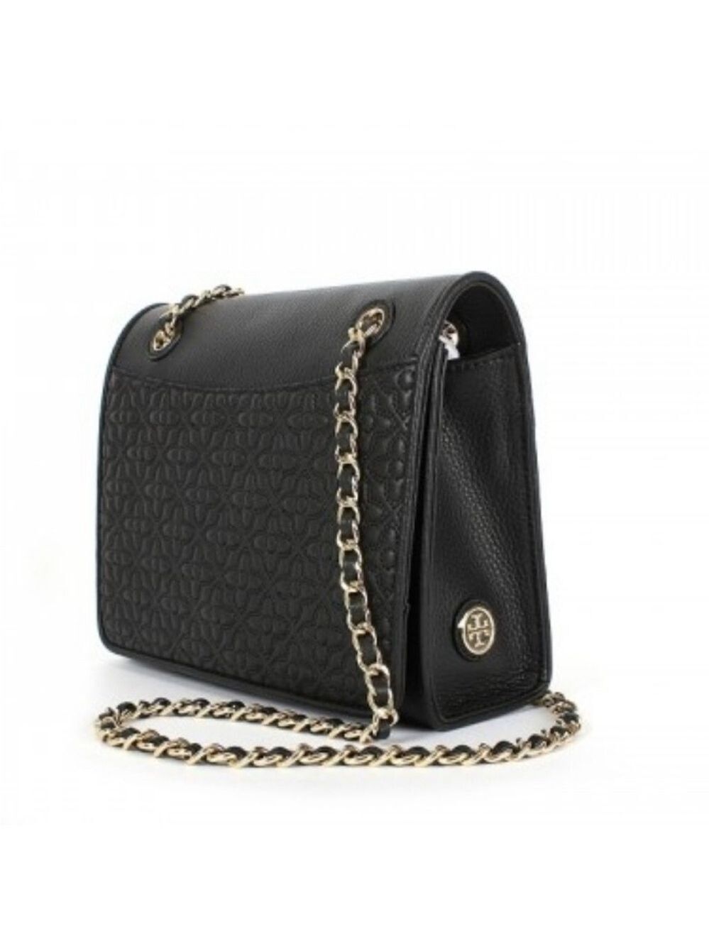 Tory Burch Authentic Bryant Black Quilted Crossbody Bag